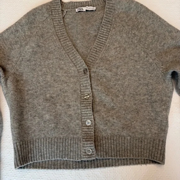 ZARA Button-Up Cardigan - Picture 6 of 8